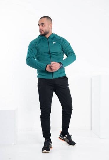 prsluk i pantalone komplet: Nike muška trenerka Novo Mokra likra Veličine m l xl 2xl fb Moja — 1