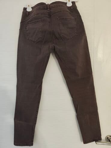 Pantalone: L (EU 40), Visok struk, Ravne nogavice — 3