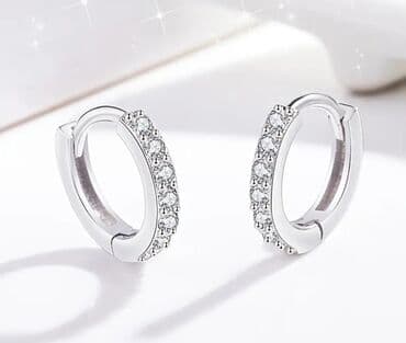 Hoop earrings, Material: Silver — 3