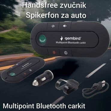 multimedija 1 din: Cena 1850din BTCC-03 Handsfree Zvucnik - Spikerfon za Auto, Multipoint — 1