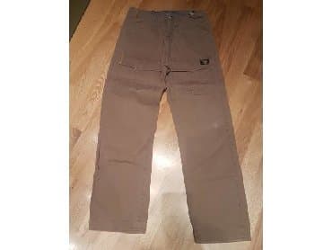 elegantne pantalone sa visokim strukom: 152-158, bоја - Braon — 3