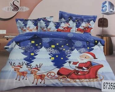 Bed sheets: Double, color - Multicolored, Turkey — 10