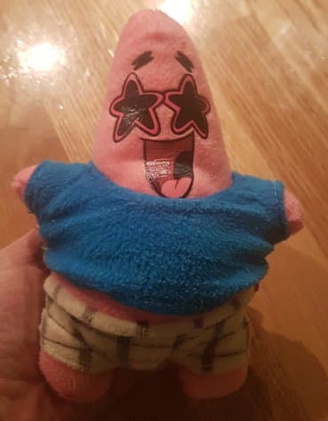 plišani kombinezon za odrasle: Plisana igracka patrik - sundjer bob - nickelodeon — 1