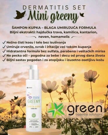 skidač šminke za osetljivu kožu: 🌿GREEN🌿 💚Mini Greeny - kolekcija za bebe i decu 💭 Dozvolite i vašem — 10