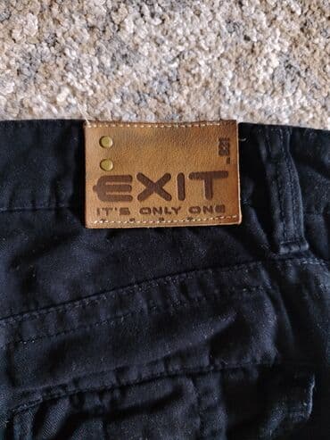 pantalone s: Exit crne pantalone 38 - 34.
Pamuk i lan — 3