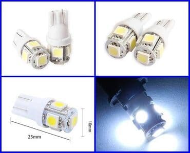 audi s4 2.7 t: Slika 1 120din Led sijalica T10 smd 4 (1) bela boja 12v, 1w — 2