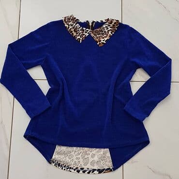 bluze na jedno rame: Bluza odlicna,moderan print na ledjima — 2
