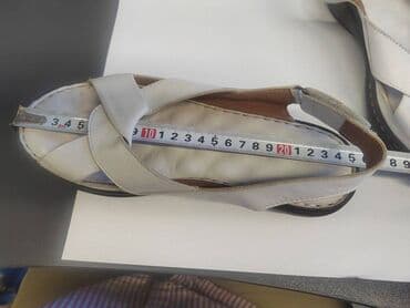 crocs papuce bele: Sandale, 39 — 3