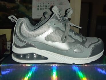 balenciaga patike triple s: Skechers, 40, bоја - Srebrna — 2