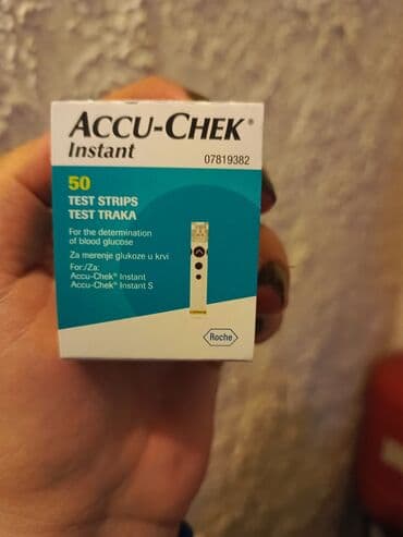 Medicinski proizvodi: Accu Chek, Instant trakice — 1