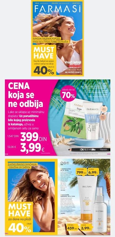 haljine c a: Katalog Farmasi kozmetike za sunčanje i negu kože. U ponudi su — 1