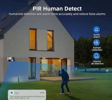 Elektronika: 🌠🌠🌠 IP kamera sa solarnim panelom NOVO! 6600 din 1.2MP FHD slika — 3