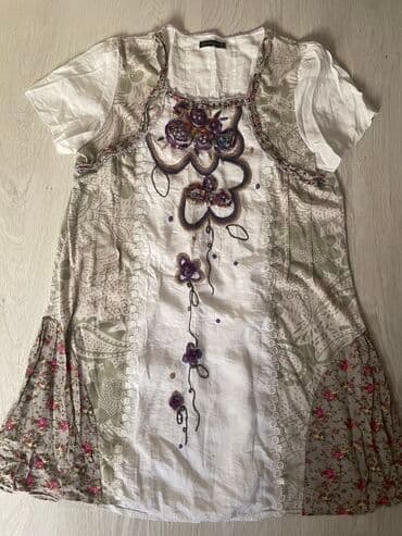 shooter haljine outlet: 9Fashion Woman L (EU 40), XL (EU 42), bоја - Šareno, Kratkih rukava — 1