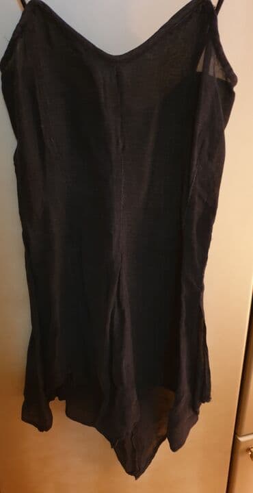 Haljine: Zara S (EU 36), bоја - Crna, Oversize, Na bretele — 1