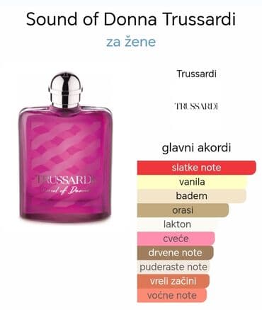 haljina xs s: Ženski parfem, Trussardi, Original — 4