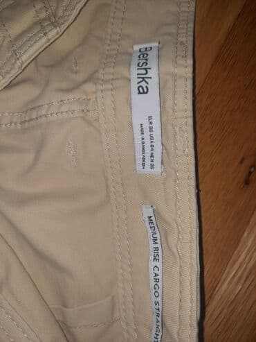 luj viton pantalone sa etiketom: S (EU 36), Normalan struk, Kargo — 2