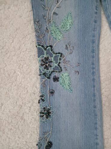 pantalone s: 28, Teksas, Normalan struk — 2
