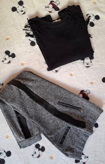 paket odece m: Paket: Farmerke, Pantalone, Duksevi, Za devojčice, uzrast: 9-10 godina — 22