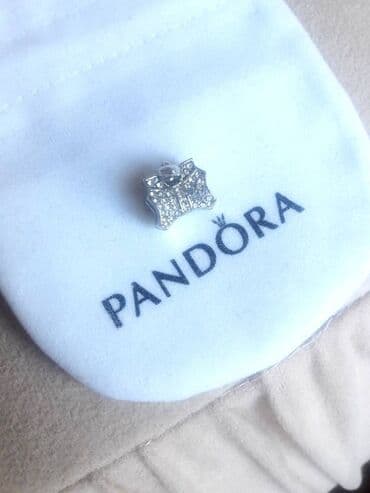 srebrni privesci slova: Pandora, Novo — 2