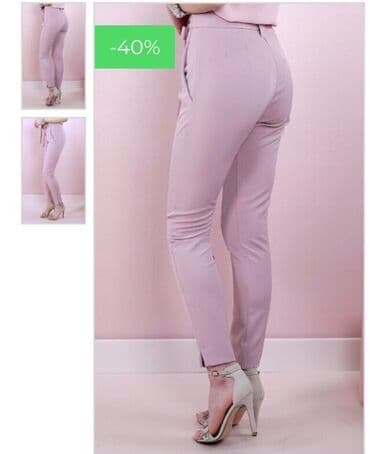 exit pantalone: XS (EU 34), Visok struk, Ravne nogavice — 3