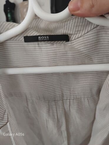 na jedno rame: Hugo Boss, S (EU 36), Likra, Prugasti, bоја - Bež — 1