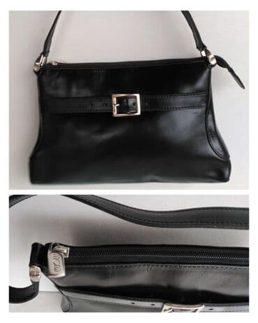 zara zenske torbe: Elegantna torbica, Mona, Materijal: Koža — 1