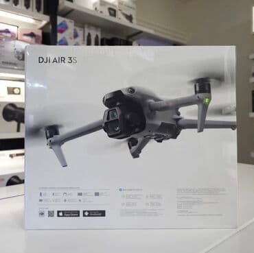 Dronovi: DJI Air 3S dron u originalnom pakovanju, spreman za upotrebu. Ovaj — 4
