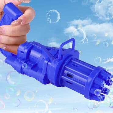 Children's Items: Pistolj za mehurice novo pistolj za balone bubble gun akcija cene — 9