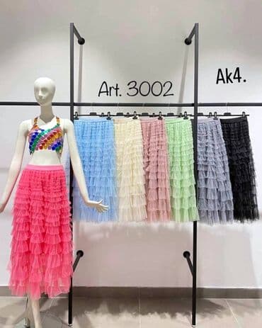 lancici uz vrat: 2XL (EU 44), Midi, bоја - Roze — 2