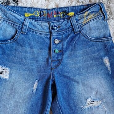 pantalone s: Teksas, bоја - Svetloplava — 2