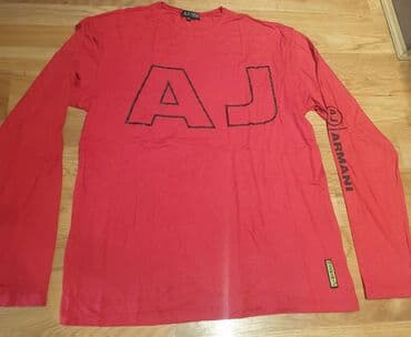kožna jakna s: Duks, 2XL (EU 56), XL (EU 54), Emporio Armani, bоја - Crvena — 4