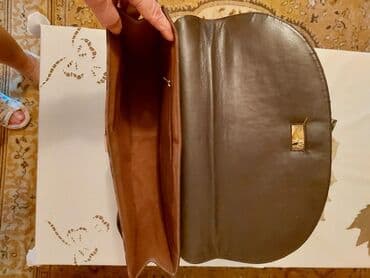 venecijanska maska: Elegantna torbica, Materijal: Koža — 6