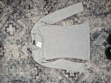 Bluze: 0101 Brand, S (EU 36), Pamuk, Jednobojni, bоја - Siva — 1