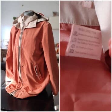 tecnost za meka sociva: Jakna za prelazni period odgovara L-XL velicini materijal je tako — 2
