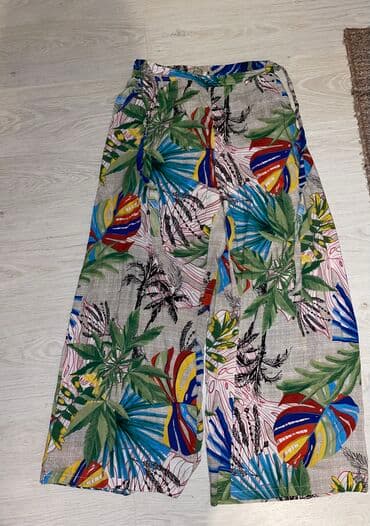 afrodita pantalone: XL (EU 42), L (EU 40), 2XL (EU 44), Normalan struk, Zvoncare — 1
