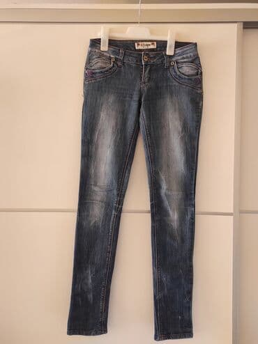 lidl pantalone: Farmerke velicina 27. Ne radi snjir — 1