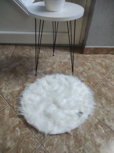 Carpets & Floor Mats: Carpet, Round, color - White — 4