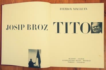 Josip broz tito (fitzroy maclean) monografija izdava: mladost zagreb — 4