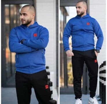 prsluk i pantalone komplet: Komplet, L (EU 52), Hugo Boss, bоја - Crna, Poliester — 2