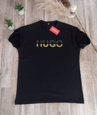 ramax nova kolekcija: Hugo Boss muška majica Novo Pamuk Veličine m l xl 2xl 3xl fb Moja — 3