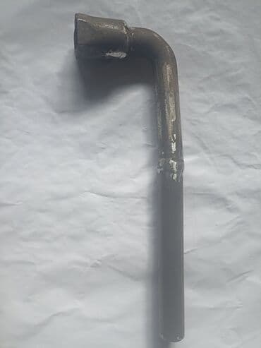 protočne slavine sa grejačem: Krivo-okasti ključ sa slike OK 37 mm dužine 400 mm, ručica debljine — 1