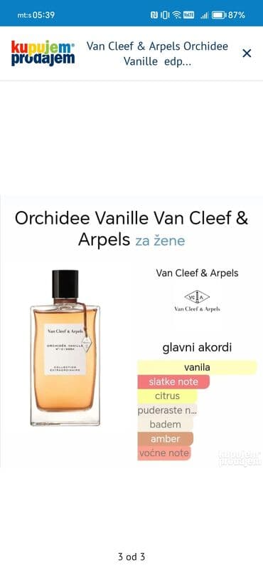 parfemi 20ml: Ženski parfem, Van Cleef & Arpels, Original — 3