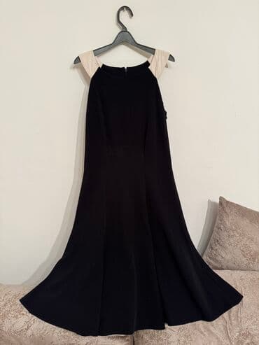 haljine deda mrazice: 9Fashion Woman M (EU 38), L (EU 40), bоја - Crna, Koktel, klub, Na bretele — 1