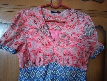 desigual haljine nova kolekcija: Desigual L (EU 40), bоја - Šareno, Kratkih rukava — 4