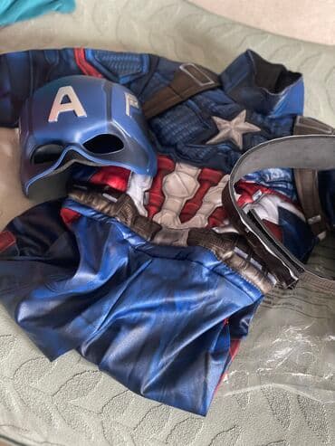 dexy co igracke za devojcice od 10 godina: Original Marvel Captain America kostim za decu do 3-4 godine, xs — 1