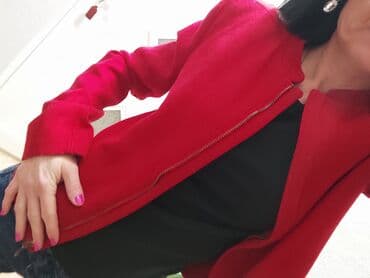 torbice sa biserima: Amisu jakna, S/M, nova — 2