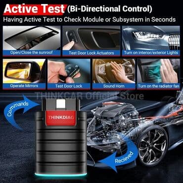 kamera za auto sa senzorom pokreta: Thinkcar thinkdiag nova verzija full system, all car 16 reset service — 9