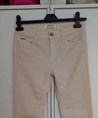 suknja sorc stradivarius: Stradivarius krem pantalone 36/S. Stradivarius krem pantalone — 1