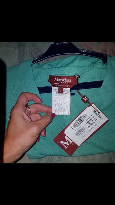 sexy haljine: Max Mara S (EU 36), bоја - Zelena, Kratkih rukava — 2