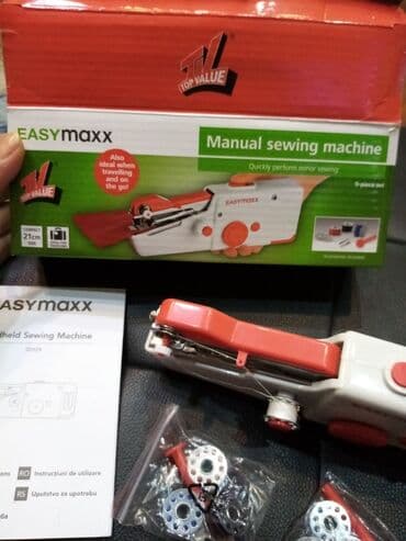 igre za ps3 prodaja: Prenosiva ručna mašina za šivenje marke Easymaxx, model Top Value — 1